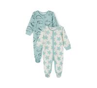 MINOTI Barboteuse / body beige / menthe / noir, Taille 50