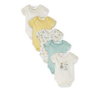 MINOTI Barboteuse / body crème / jaune / menthe / blanc cassé, Taille 80-86