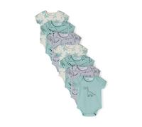 MINOTI Barboteuse / body menthe / violet / noir / blanc, Taille 56-62