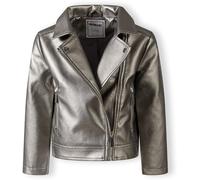 Minoti Biker Jacket Argent 7-8 ans Female