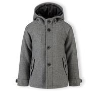 Minoti Boys Coat Button Fastening Grey Gris foncé 5-6 Yrs Male