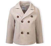 Minoti Boys Coat Double Breasted Lapel Grey Pierre 2-3 Yrs Male