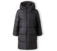 Minoti Boys Long Coat Two-Way Zip Grey Charbon de bois 7-8 ans Male