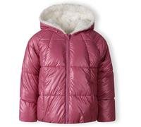 Minoti Girls Padded Reversible Jacket Metallic Purple Violet 4-5 Yrs Female