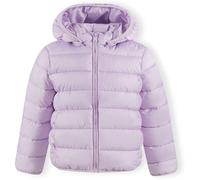 Minoti Girls Quilted Jacket Detachable Hood Lilac Lilas 3-4 Yrs Female