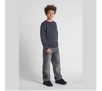 Minoti Jean Baggy 100% Coton Gris - Garçon Denim Confort Absolu avec Coupe Large Moderne Tendance Style 3-4 ans