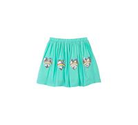 MINOTI Jupe turquoise / jaune / rose / argent, Taille 104-110
