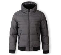 Minoti Men Padded Jacket With Hood Grey Charbon de bois Medium Male