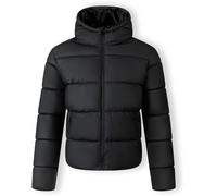 Minoti Men Pu Jacket Zip Pockets Black Noir Large Male
