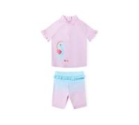 MINOTI Protection UV bleu clair / orange foncé / éosine / rose clair, Taille 74-80