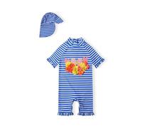 MINOTI Protection UV bleu / jaune / orange / blanc, Taille 104-110