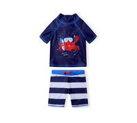 MINOTI Protection UV marine / azur / bleu clair / rouge, Taille 116-122