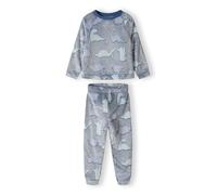 MINOTI Pyjama bleu chiné, Taille 116-122