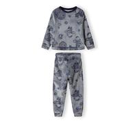 MINOTI Pyjama bleu fumé / bleu foncé, Taille 80-86