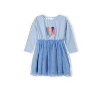 MINOTI Robe azur / bleu foncé / violet / orange / blanc, Taille 92-96