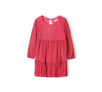 MINOTI Robe bleu marine / magenta / blanc, Taille 134-140