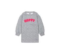 MINOTI Robe gris / rose / noir, Taille 68-74