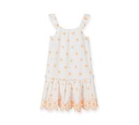 MINOTI Robe orange / blanc, Taille 80-86