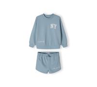 MINOTI Set bleu clair / blanc, Taille 152-158