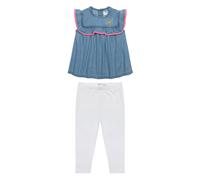 MINOTI Set bleu clair / miel / menthe / rose / blanc, Taille 62-68