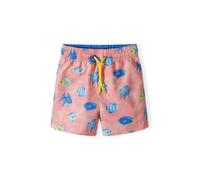 MINOTI Shorts de bain bleu / bleu clair / jaune / saumon, Taille 98-104