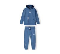 MINOTI Survêtement bleu / blanc, Taille 104-110