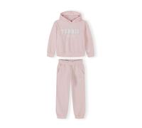 MINOTI Survêtement rose / blanc, Taille 98-104