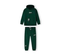 MINOTI Survêtement vert foncé / blanc, Taille 116-122