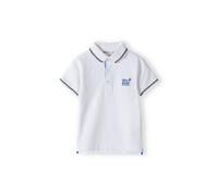 MINOTI T-Shirt bleu / blanc, Taille 110-116