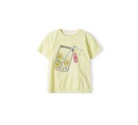 MINOTI T-Shirt bleu / jaune / rose, Taille 110-116