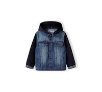MINOTI Veste mi-saison bleu denim / noir, Taille 116-122