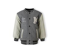 MINOTI Veste mi-saison gris / gris foncé / blanc, Taille 98-104