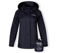 Minoti Women Packaway Waterproof Jacket With Zipped Pockets Navy Marine 10 (S) Female