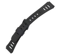 Minott Bracelet Montre 19mm Noir Plastique Boucle de Pin
