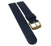 Minott Vegan Bracelet de Rechange Apfelfaser Bleu Lisse Plat Exécute les Mêmes