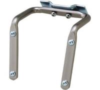 Minoura fixation de siège pour deux cages à bouteilles 65 mm argent Argent G