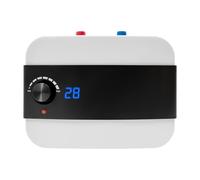 MINRS Chauffe-eau électrique sous évier - 6 l - 1500 W 220 V - Chauffe-eau instantané 0-65 °C - Pour lavabo, cuisine, salle de bain