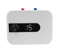 MINRS Chauffe-eau électrique sous évier - 6 l - 1500 W - 220 V - Chauffe-eau instantané 30-65 °C - Pour lavabo, cuisine, salle de bain