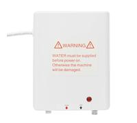 MINRS Chauffe-eau électronique instantané 3500 W - Petit chauffe-eau instantané - 230 V - Chauffage rapide en 3 secondes - Quatre fonctions de protection pour cuisine et salle de bain - Blanc