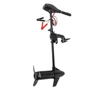 MINRS Moteur électrique hors-bord 612w 26,3 kg 12 volts Moteur de bateau électrique 5 vitesses avant + 3 vitesses arrière Surveillance en temps réel de la performance avec disjoncteur de protection