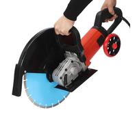 MINRS Scie à béton électrique 4000 W Coupe-béton avec eau 3000 tr/min Coupe-pierre Coupe-béton avec lame de scie de 35 mm pour matériaux tels que l'acier, le marbre, le granit, le ciment, le bois