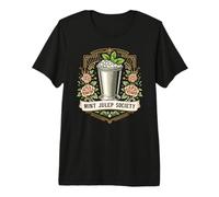 Mint Julep Society Derby Party Design T-Shirt Haut de Gamme