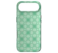 Mint Pastel Green Circles Rings Rounded Geometric Pattern Coque pour iPhone Air