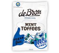 Mint Toffee - Caramels à la menthe onctueux, sans sucre et parfaits pour une gourmandise rafraîchissante et sans culpabilité - Compatible avec de Bron - 90 g
