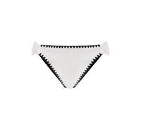 Mint Velvet Bas de bikini noir / blanc, Taille XXL