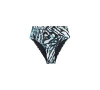 Mint Velvet Bas de bikini turquoise / noir / blanc, Taille XXL