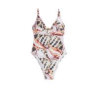Mint Velvet Maillot de bain crème / marron / violet / rouge cerise, Taille M