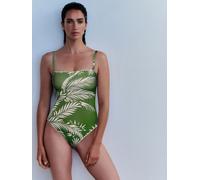 Mint Velvet Maillot de bain vert / blanc, Taille S