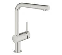 Grohe Minta mélangeur de cuisine 30274DC0 supersteel bec rétractable