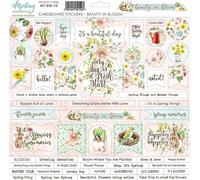 MINTAY Craft AUFKLEBER Dekor Stickers Scrapbooking 500g, Beauty in Bloom ENG
